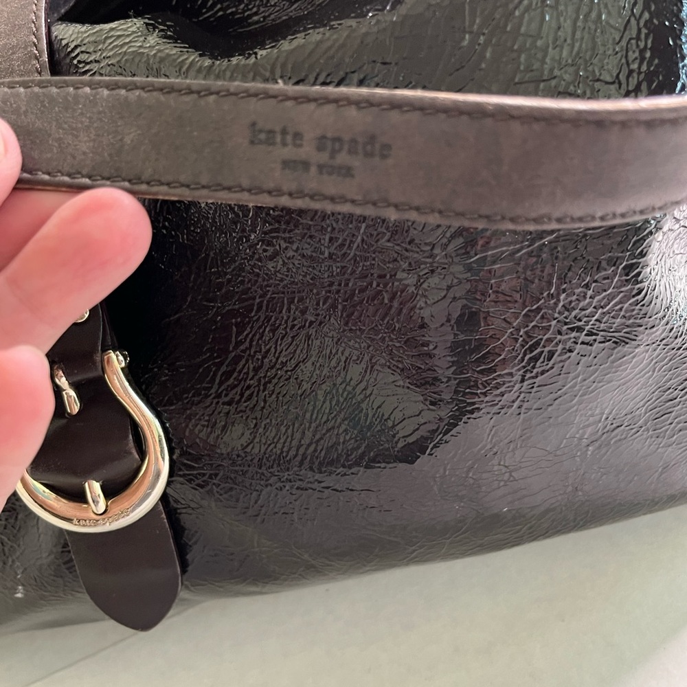 Kate Spade deep burgundy hobo bag GUC - Picture 5 of 16